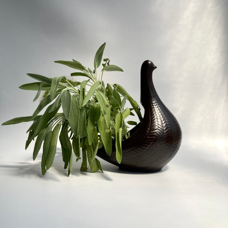 ノルウェー製／AWF社／凛としたハトのオブジェ／花瓶 | HYGGE