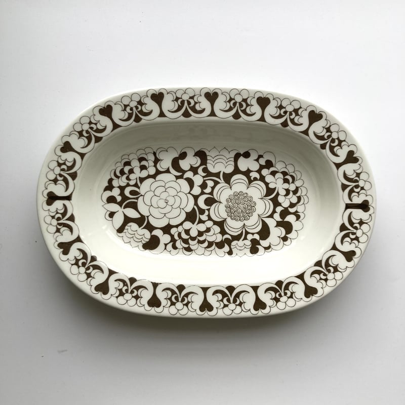 Arabia（アラビア）／Gardenia（ガーデニア） ／オーバルプレート | HYGGE