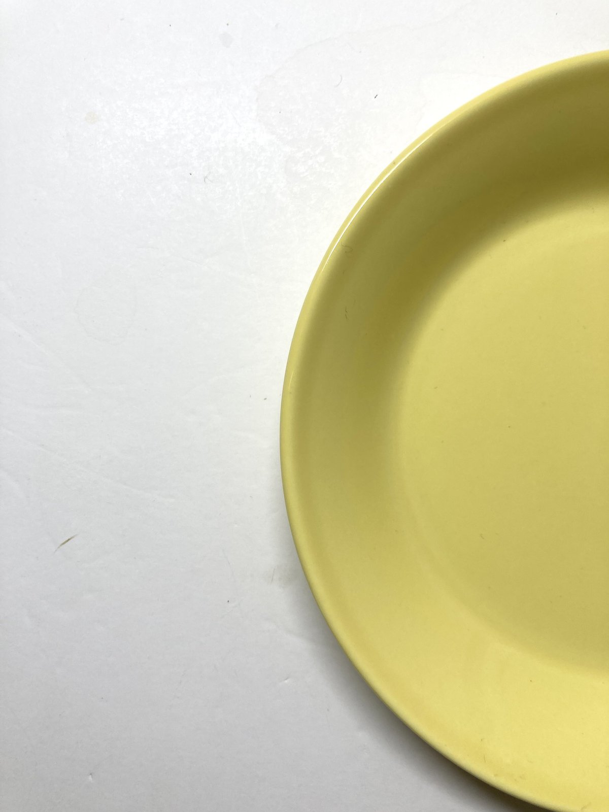 ARABIA（アラビア）／Teema（ティーマ）／廃盤色イエロー プレート14cm