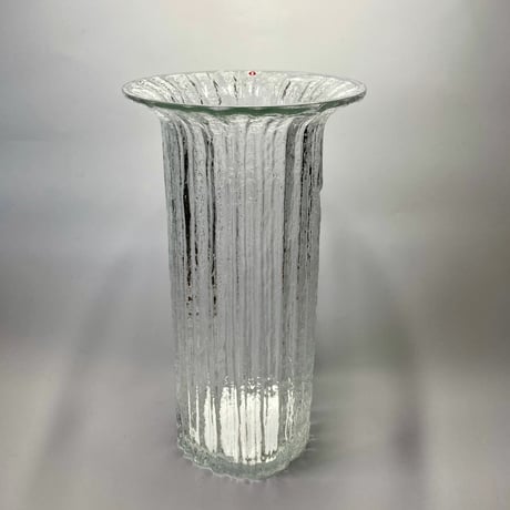 iittala（イッタラ）／Vertica（ヴェルティカ）／Timo Saraneva（ティモ・サルパネヴァ）／廃盤／大型のフラワーベース／H33cm