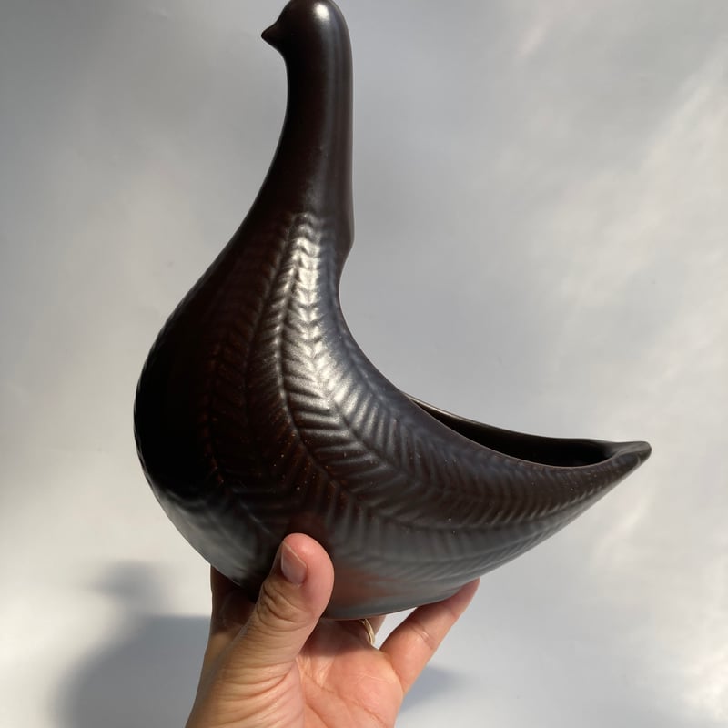 ノルウェー製／AWF社／凛としたハトのオブジェ／花瓶 | HYGGE