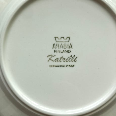 【Y様ご確認商品】ARABIA（アラビア）／Katrilli（カトリッリ） ／Esteri Tomula（エステリ・トムラ） ／プレート17.5cm／ No.01