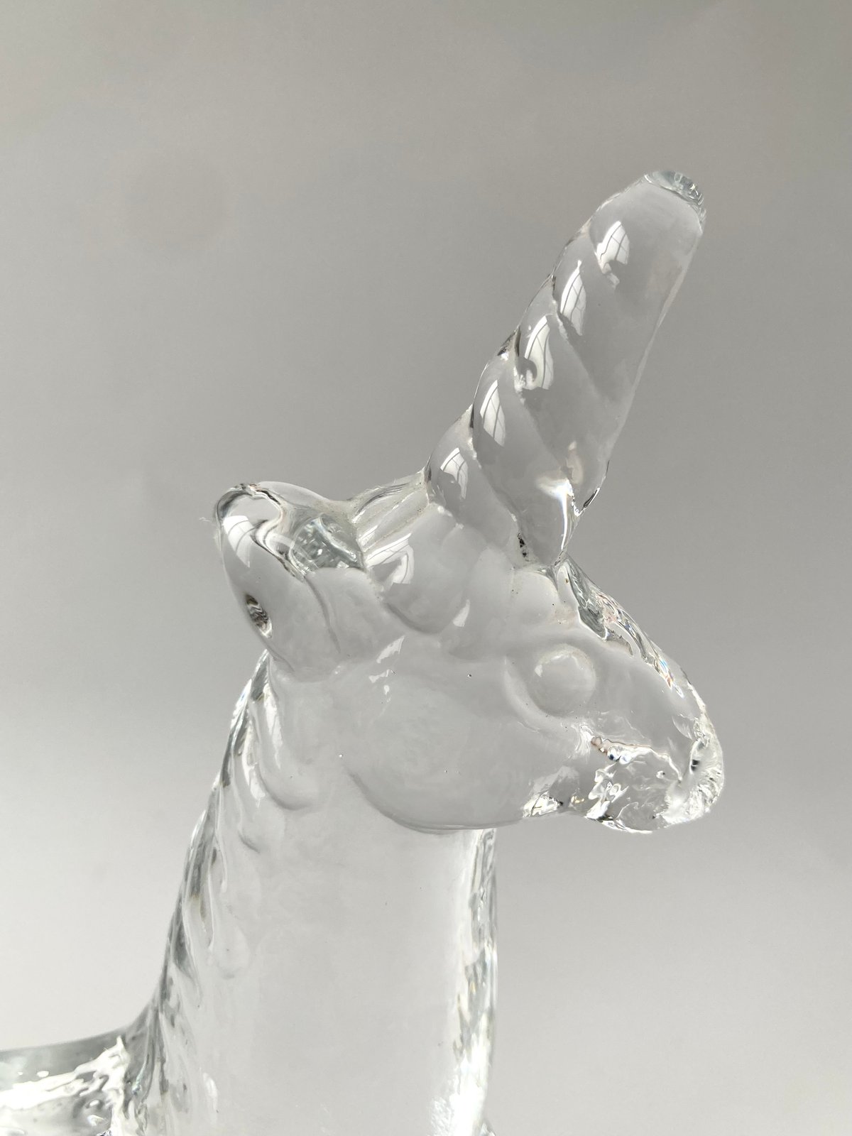 Kosta Boda社/ ユニコーン ガラスオブジェ / Bertil Vallien（ヴァ