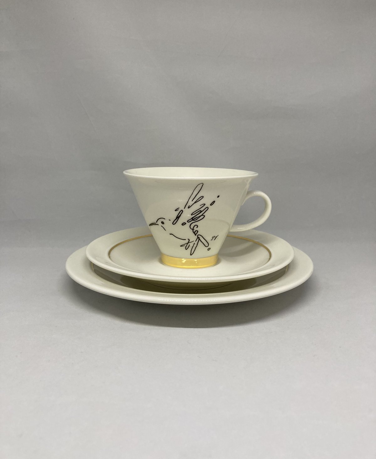 ARABIA（アラビア）／Harlekin Gold（ハレキン ゴールド）／コーヒー