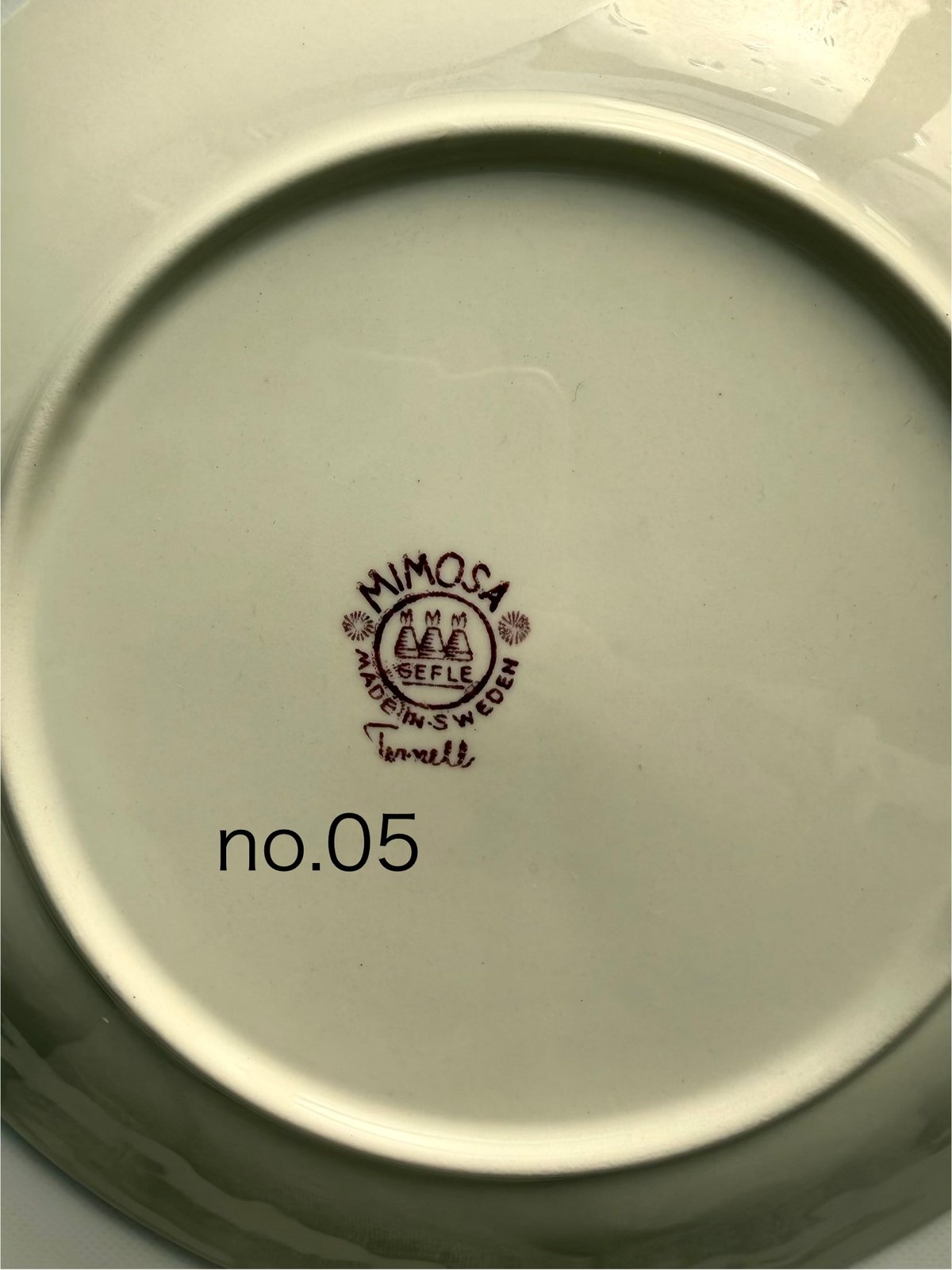 Gefle（ゲフレ）／Mimosa（ミモサ）／プレートφ21cm no.05 | HYGGE