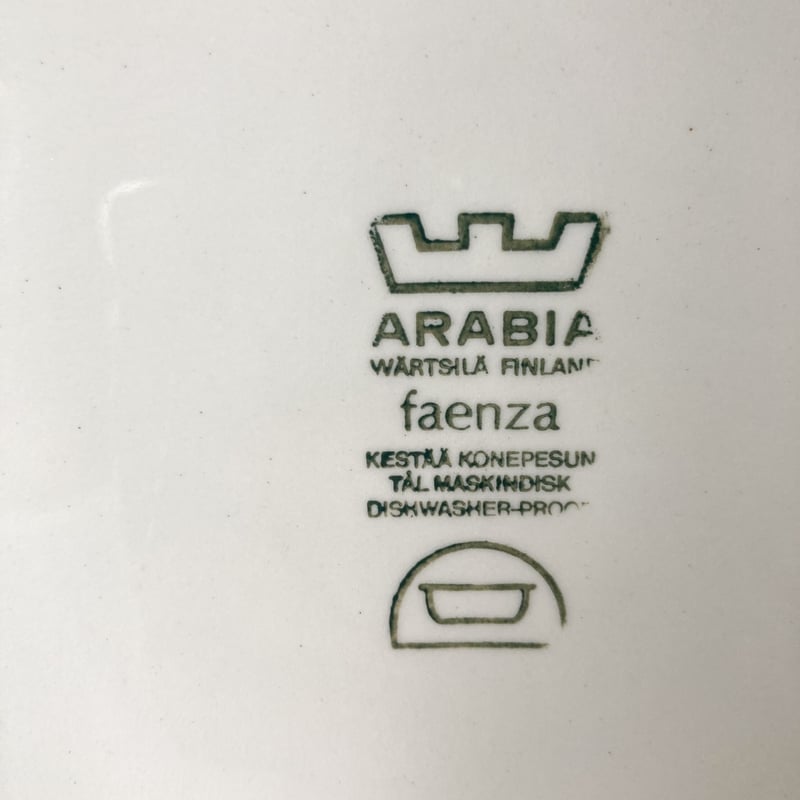 ARABIA（アラビア）／ Faenza（ファエンツァ）／プレート30cm | HYGGE