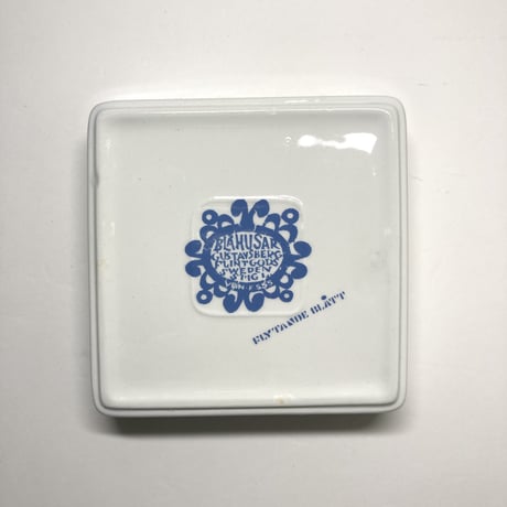 Gustavsberg／Bla Husar／角皿  　02