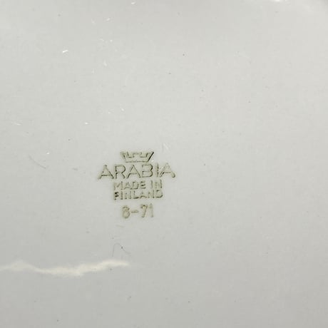 ARABIA（アラビア）／Pomona（ポモナ）／プレートφ19cm　02