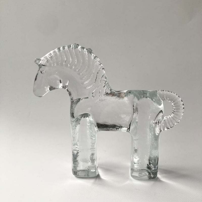 Bertil Vallien 馬の置物 Bertil Vallien 馬の置物 馬のガラスオブジェ/ BERTIL VALLIEN