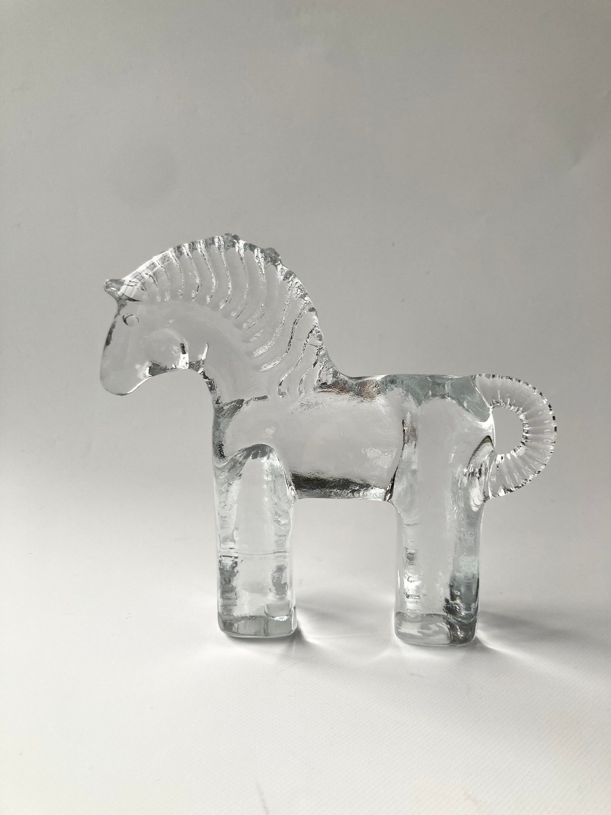 Kosta Boda社/ 馬 ガラスオブジェ / Bertil Vallien（ヴァーティル