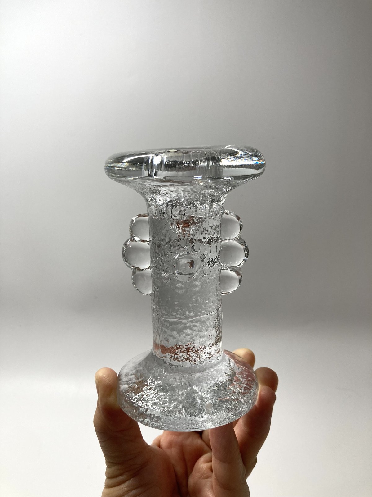 希少ビンテージPukebergプーケベリスウェーデンクリスタルガラスプレート大皿 希少ビンテージPukebergプーケベリスウェーデンクリスタルガラス