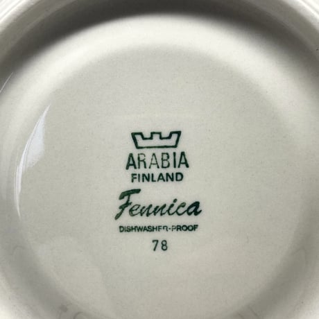 ARABIA(アラビア)／Fennica(フェニカ)／ティーカップ＆ソーサー　01