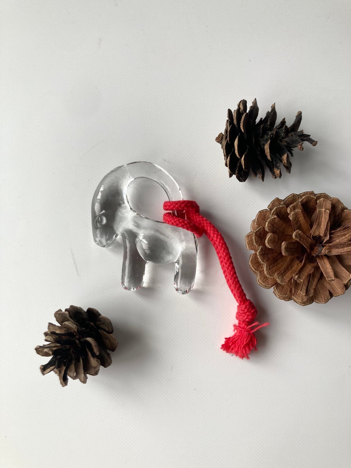 Kosta Boda社/ ヤギ オーナメント / Bertil Vallien（ヴァー