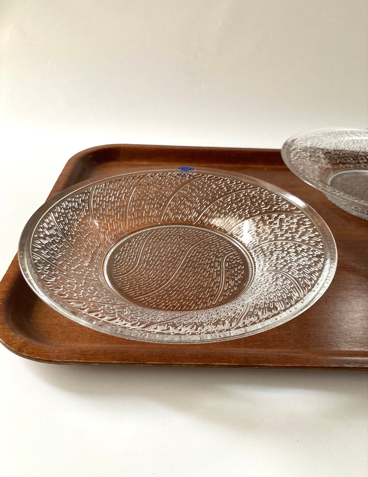 本日限定値下げ！nuutajarvi ヌータヤルヴィ　大皿 イッタラ】NUUTAJARVI/ヌータヤルヴィ・ピオニ プレート26cm×2枚