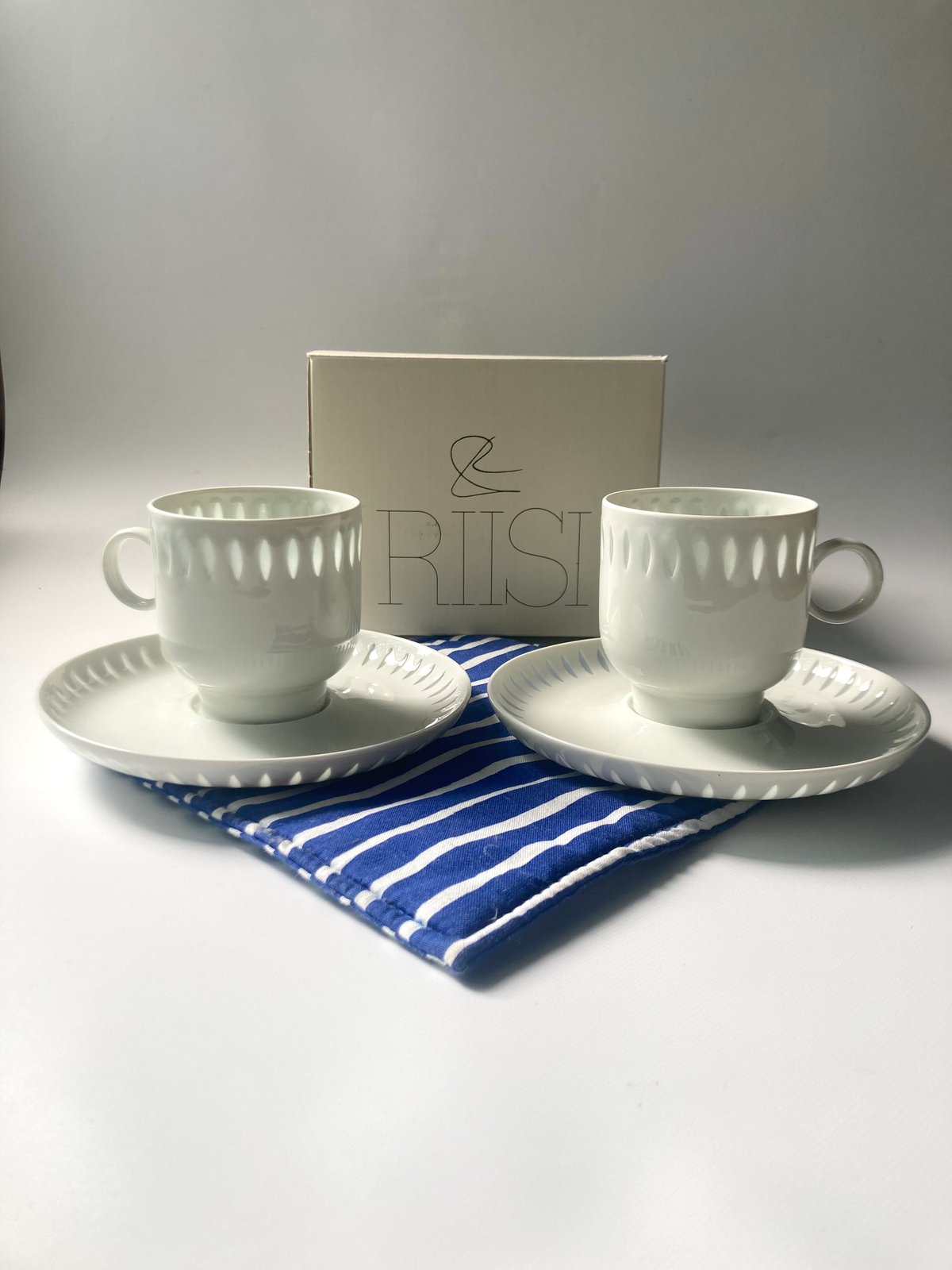 ARABIAアラビアRiisiリーシ Rice/ライス コーヒーカップ&ソーサー ARABIA Rice ライス コーヒー カップ＆ソーサー アラビア