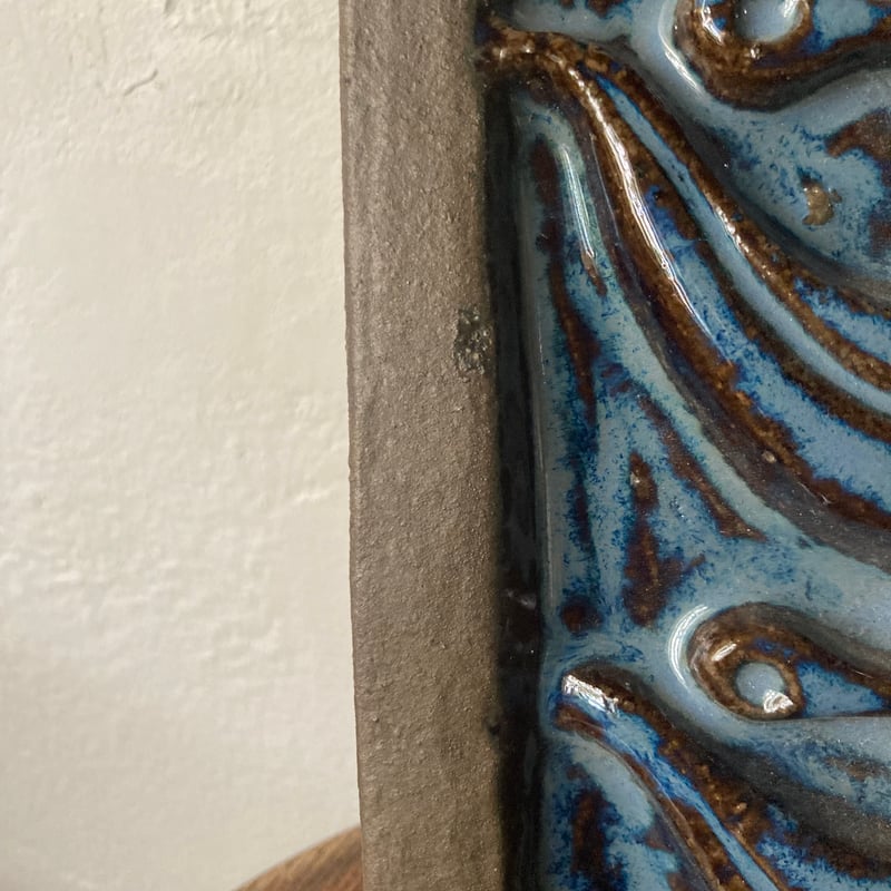 Søholm（スーホルム）／青いひまわりの陶板／壁飾り・オブジェ | HYGGE