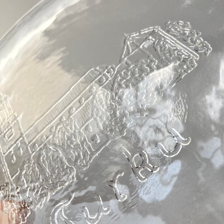 フィンランドで見つけた飾り皿／Turku（トゥルク）という町のプレート 17.5cm