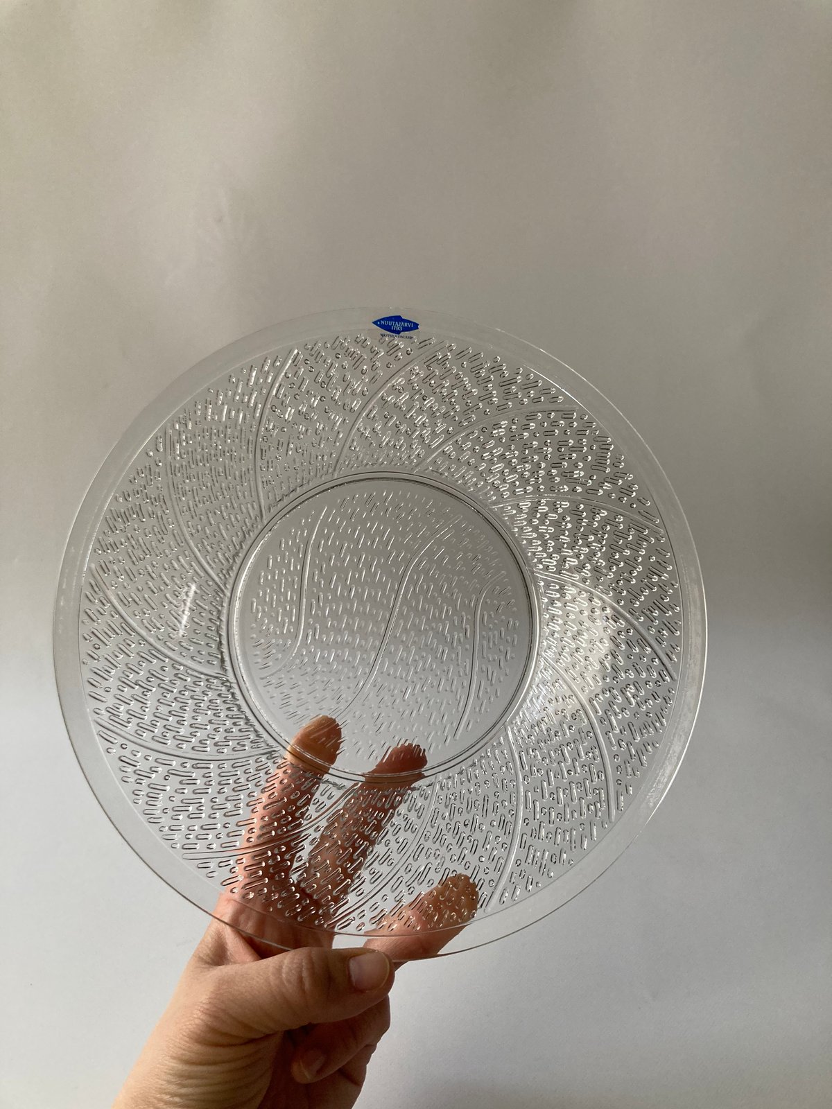 新品 nuutajarvi ヌータヤルビ  flora プレート nuutajarvi ヌータヤルヴィ flora フローラ プレート