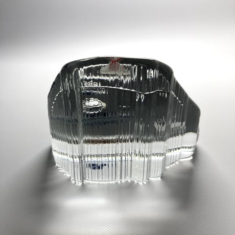 iittala（イッタラ）／オブジェ（ペーパーウェイト）／Kuutamo Tunturilla／企業コラボver.