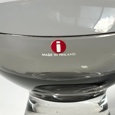 iittala（イッタラ）｜Tapio Wirkkala（タピオヴィルカラ）｜2092｜ヴィンテージグラス（1950s - 1960s）｜グレー