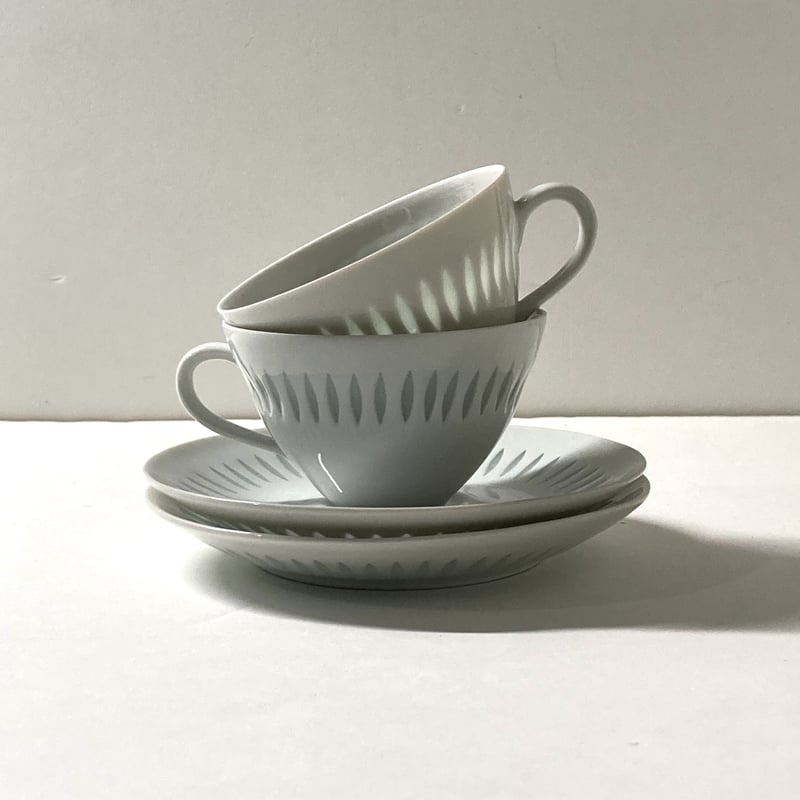 ARABIAアラビアRiisiリーシ Rice/ライス コーヒーカップ&ソーサー ARABIAアラビアRiisiリーシ Rice/ライス コーヒーカップ&ソーサー