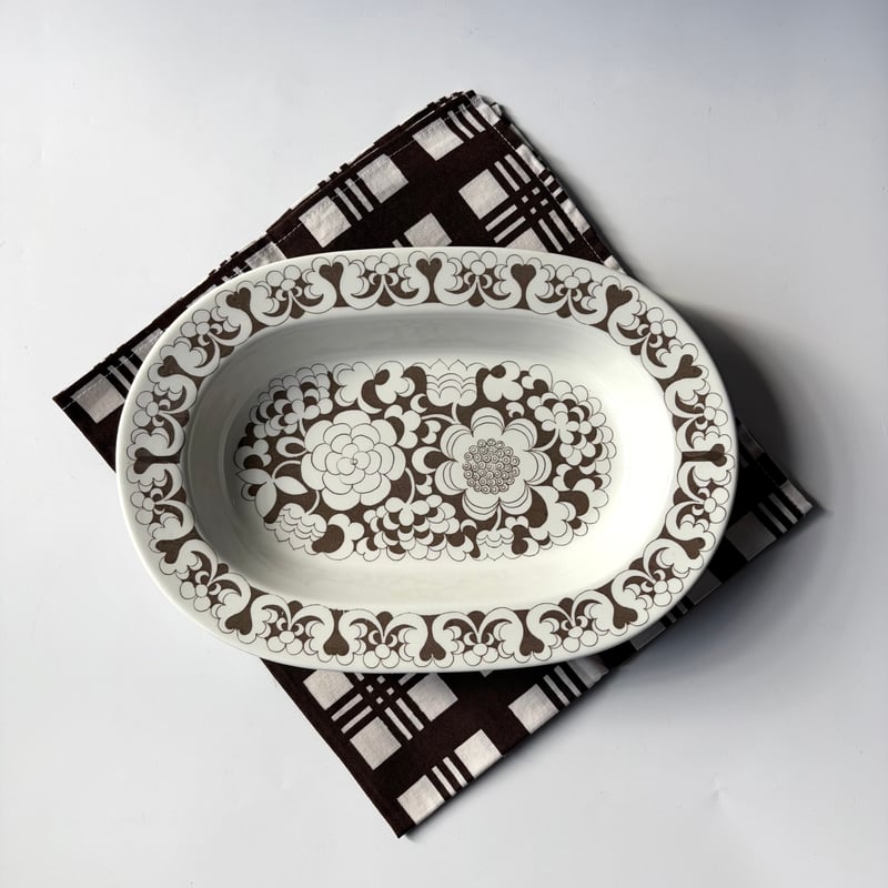 Arabia（アラビア）／Gardenia（ガーデニア） ／オーバルプレート | HYGGE