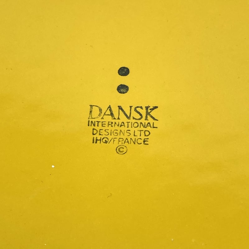 ダンスク dansk フランスIHQ ヴィンテージ黄色