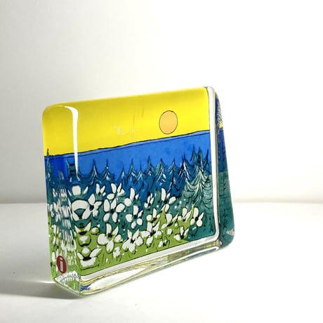 iittala（イッタラ）／ガラスカード／Warmth of the Sun　S