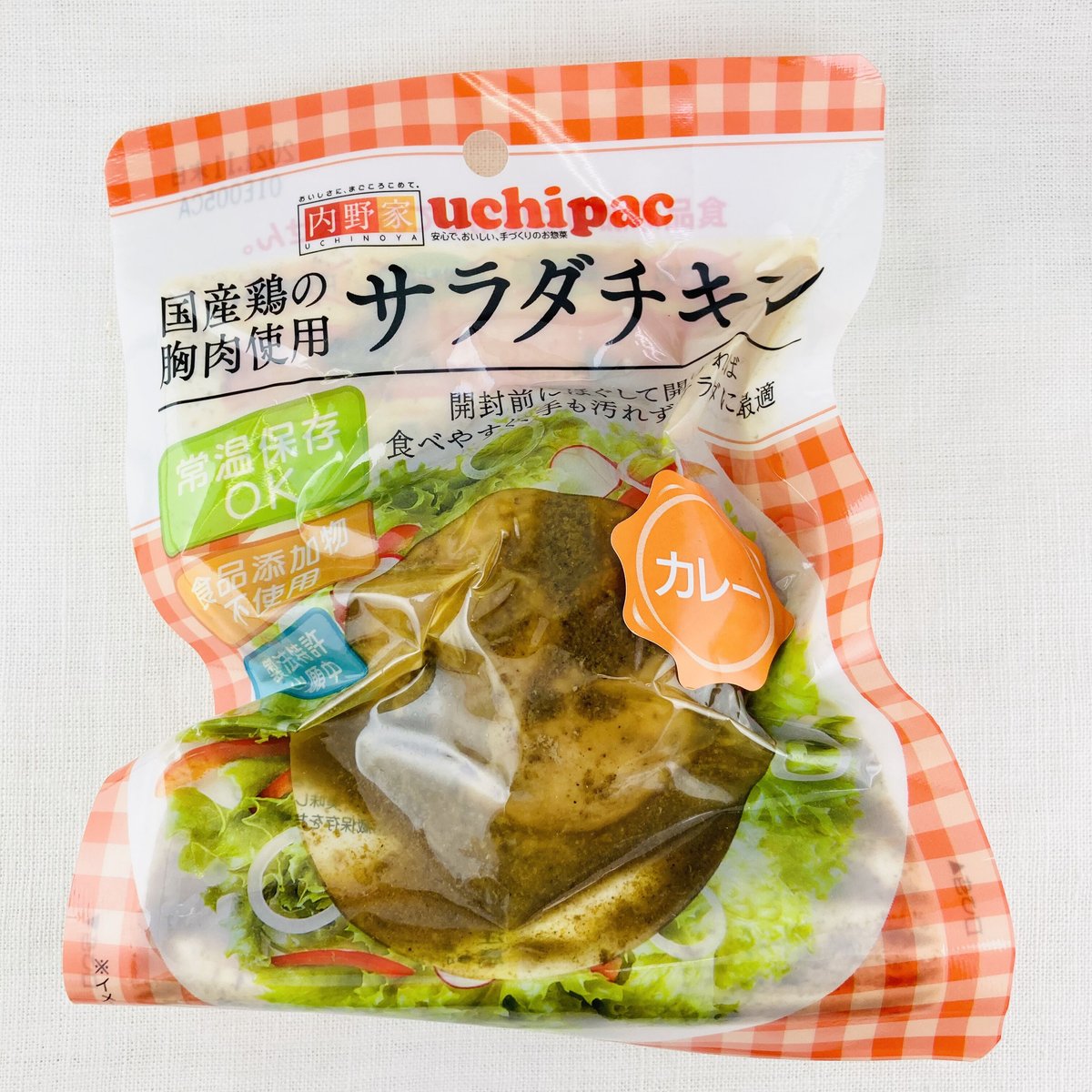 ウチノ] サラダチキン (カレー味) 100g×2 国産鶏の胸肉を使用