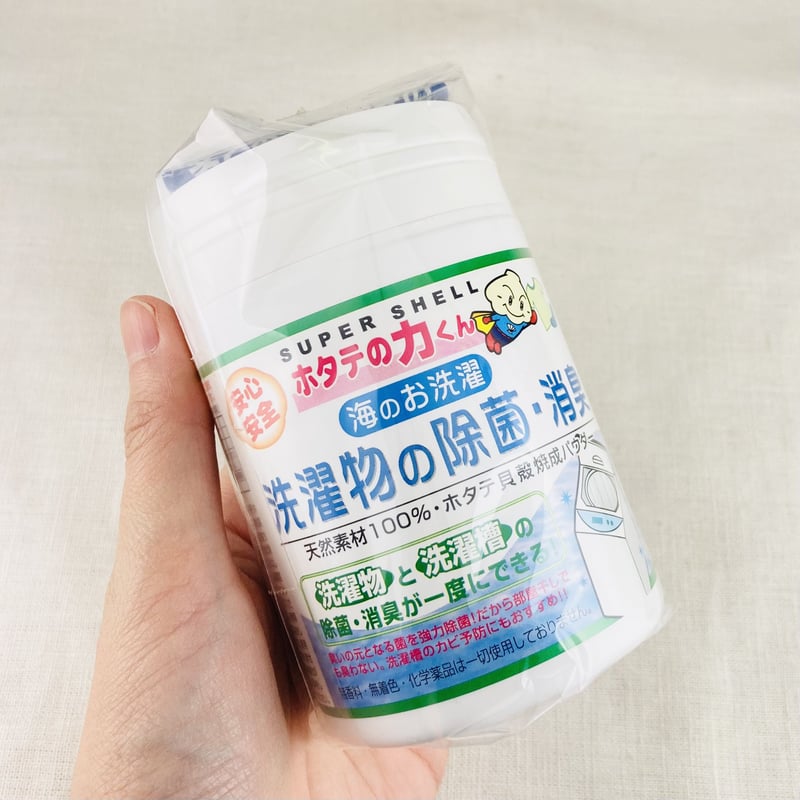 ホタテの力くん 洗濯物の除菌・消臭 90g | Healthroad