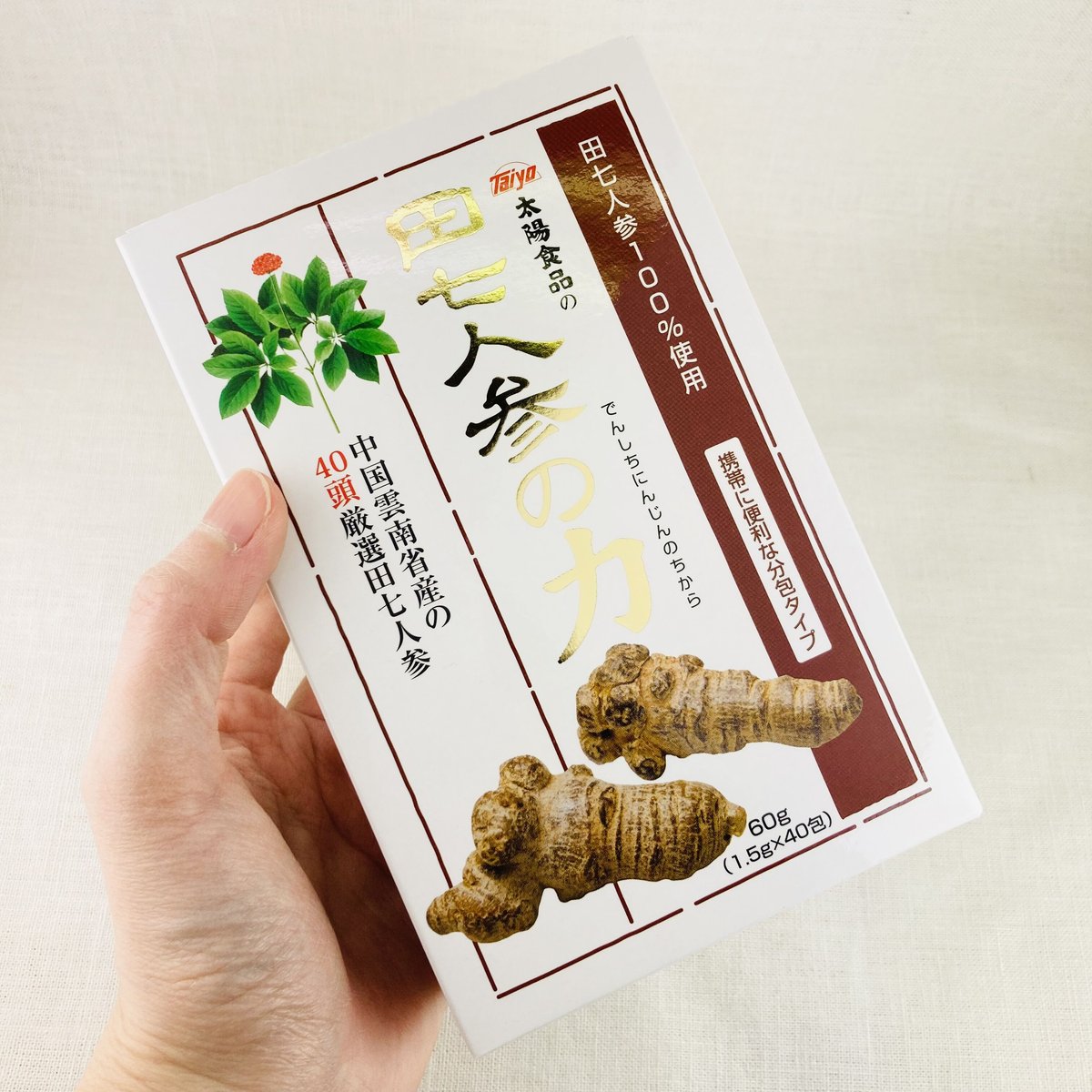 田七人参茶 イスクラ 田七人参茶 イスクラ