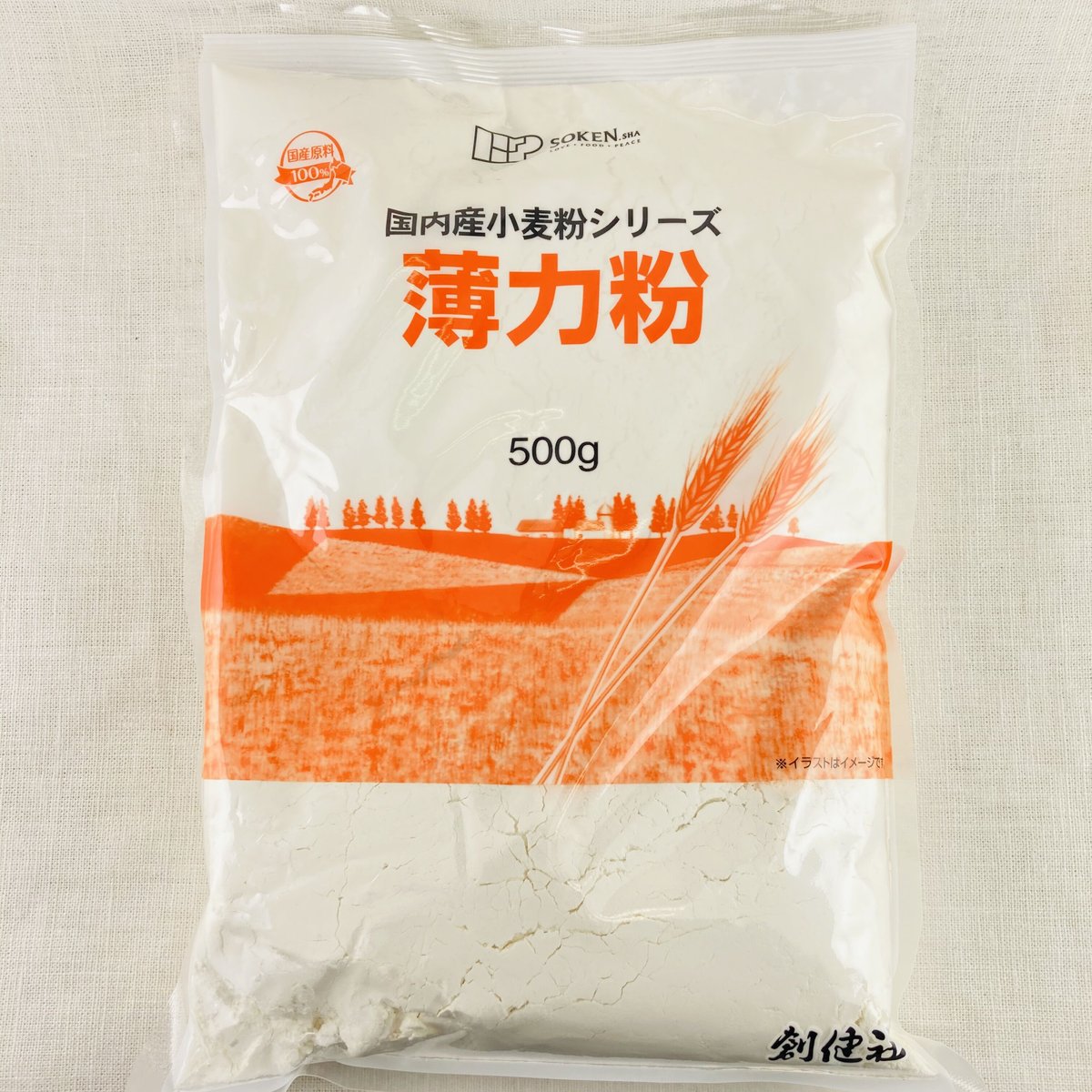 薄力粉 薄力粉 500g 創建社 | Healthroad