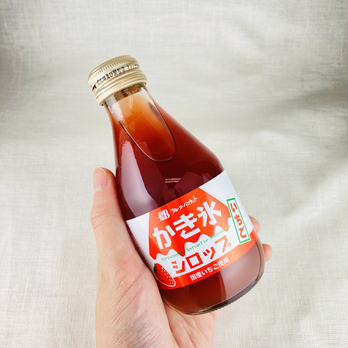 季節品】フルーツバスケット かき氷シロップ いちご 180ml | Healthroad