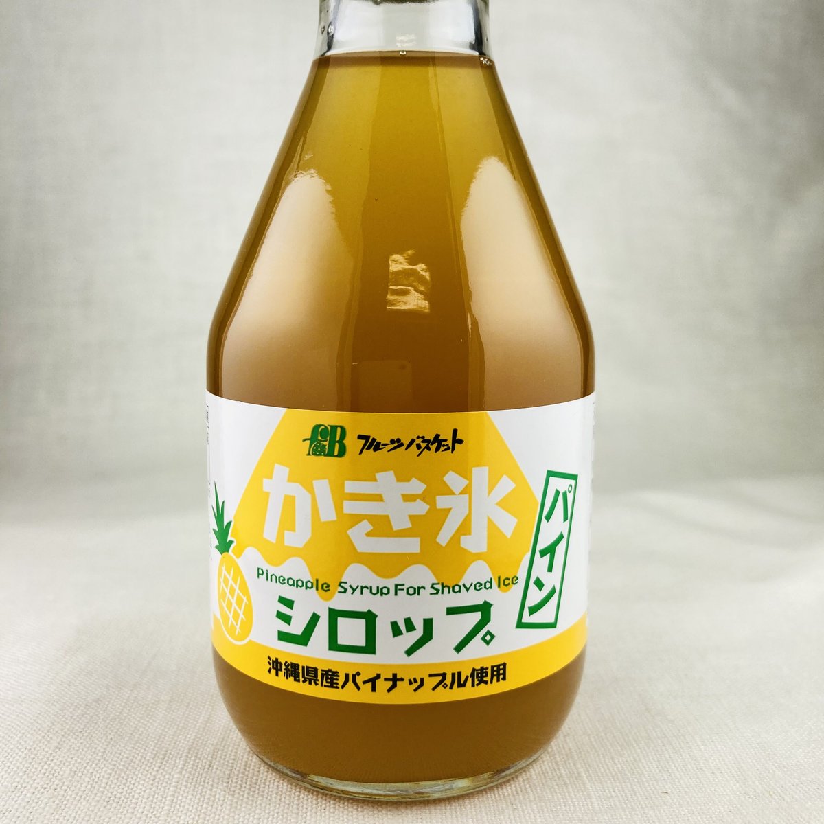 季節品】フルーツバスケット かき氷シロップ パイン 180ml | Healthroad