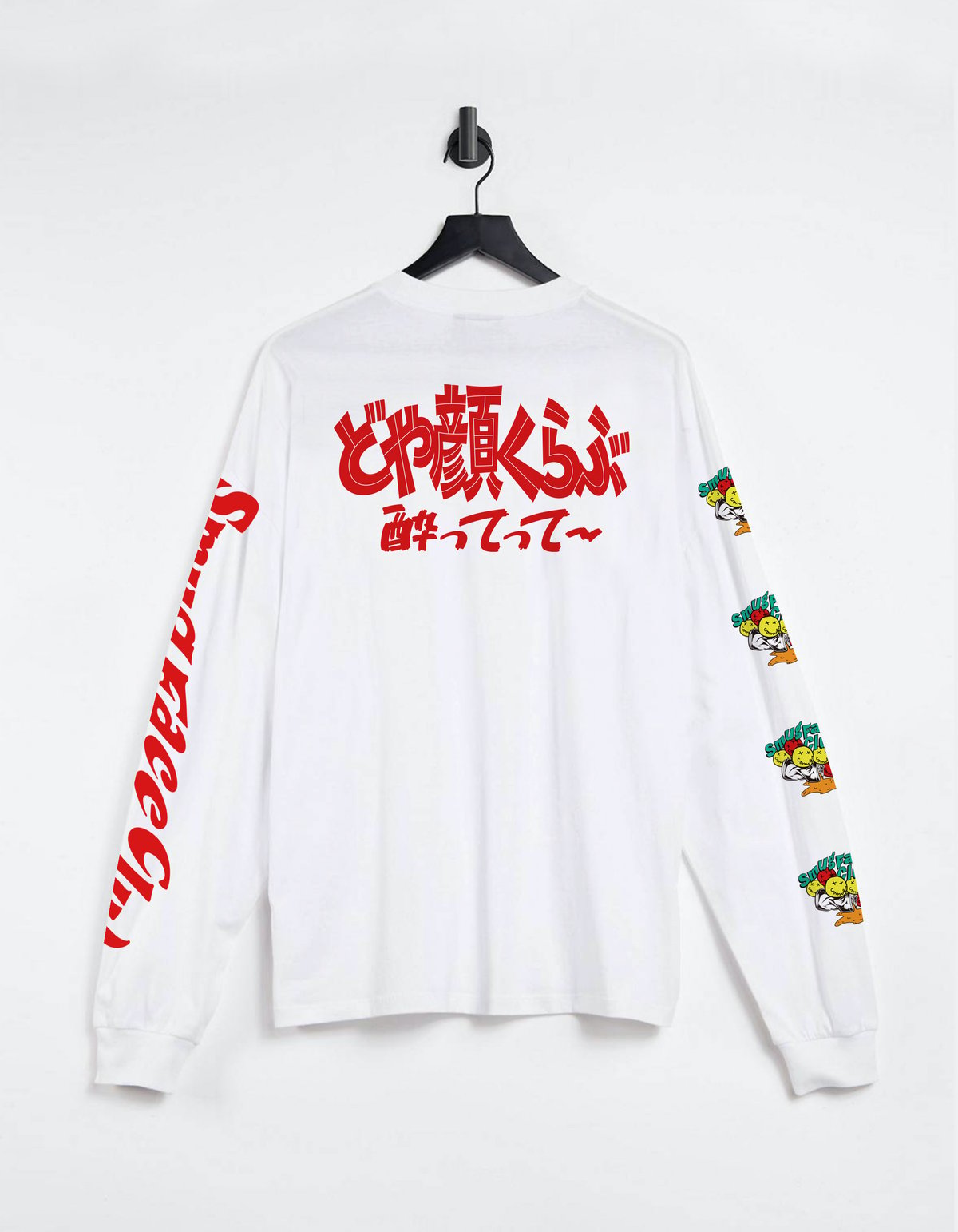 ドヤ顔クラブ酔ってて〜ロンTEE | SMUG FACE CLUB