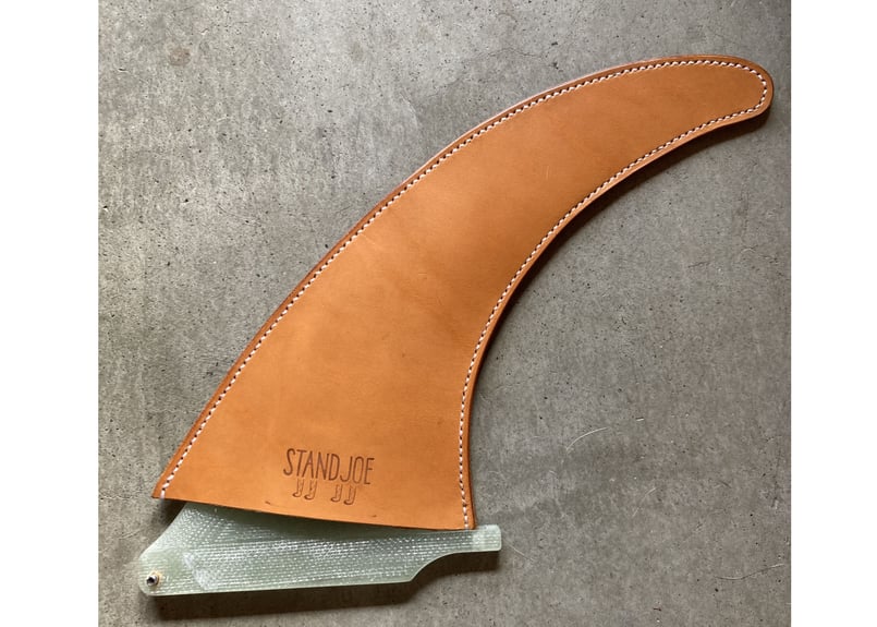 ケース付き✨8インチ　ウッド フィン　センターフィン 数量限定受注生産ヌメ革フィンケース8月末頃お届け | STANDJOE STORE