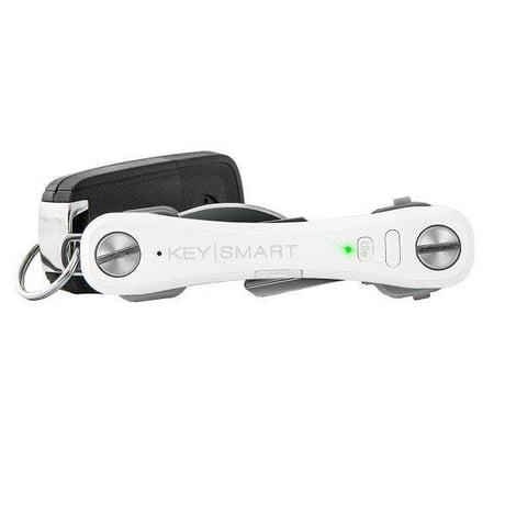 KEYSMART PRO ホワイト キースマート プロ tile 内臓 LEDライト 付き トラッキング キーケース