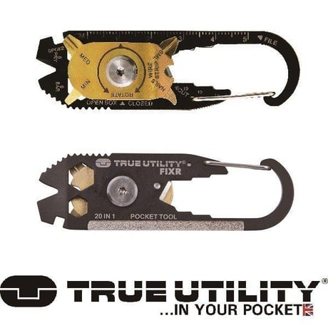 TRUE UTILITY FIXR 20 in 1 多機能マルチツール トゥルーユーティリティー