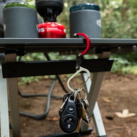 HEROCLIP MINI ヒーロークリップ ミニ 静止荷重 18kg カラビナ型フック バックハンガー 国内正規品 GEAR AID