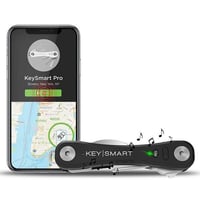 KEYSMART PRO ブラック キースマート プロ tile 内臓 LEDライト 付き トラッキング キーケース