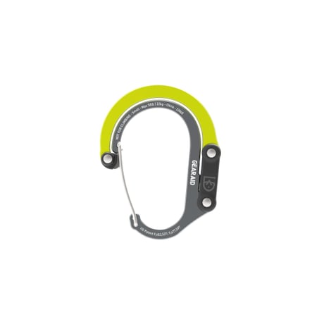 HEROCLIP Small ヒーロークリップ スモール 静止荷重 22kg カラビナ型フック バックハンガー 国内正規品 GEAR AID