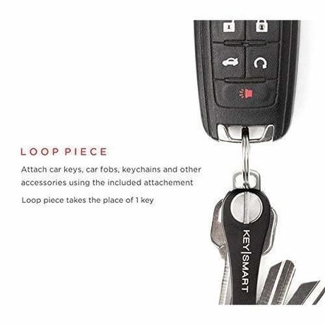 KEYSMART 2.0 Extended Titanium キースマート エクステンデッド チタン エクスパンションパック付