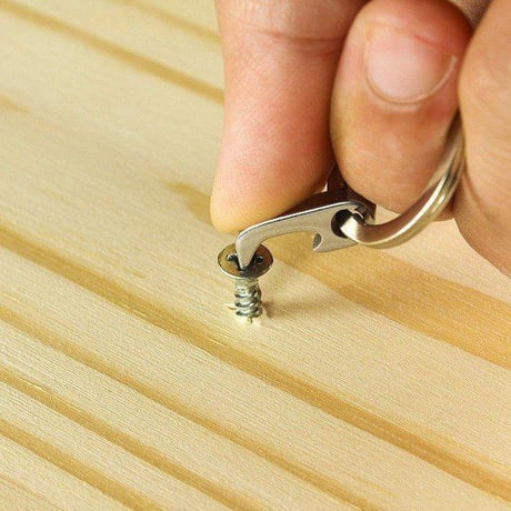 世界最小クラスのマルチツール Claw Titanium 全長18mm 超コンパクト 多機能 マルチツール 8 in 1 EDC クロー チタン
