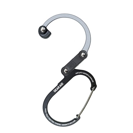 HEROCLIP Medium ヒーロークリップ ミディアム 静止荷重27kg 多機能 カラビナ型フック バックハンガー 国内正規品 GEAR AID