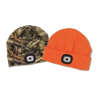 充電式 LEDライト付き 防水ニット帽 NIGHT SCOUT LED Beanie Sportsmans Collection取り外し可能LED