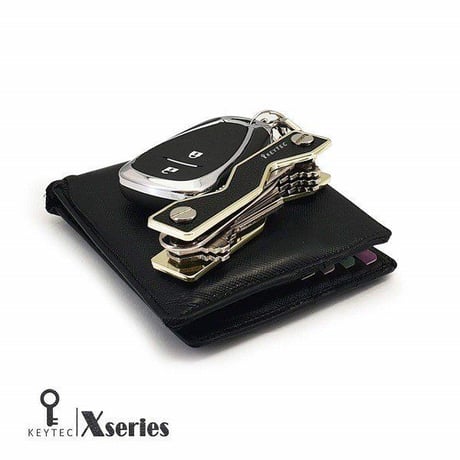 KEYTEC X マルチツール付 多機能 キーケース コンパクト キー収納ツール カラビナ＆拡張パック付
