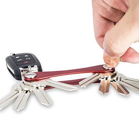 KEYSMART 2.0 Extended Titanium キースマート エクステンデッド チタン エクスパンションパック付