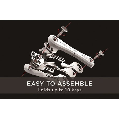 KEYSMART PRO ホワイト キースマート プロ tile 内臓 LEDライト 付き トラッキング キーケース