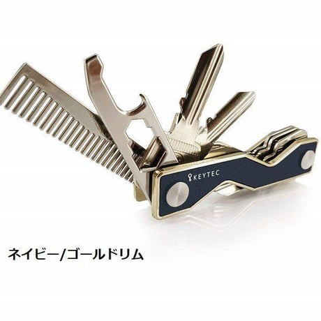 KEYTEC X マルチツール付 多機能 キーケース コンパクト キー収納ツール カラビナ＆拡張パック付