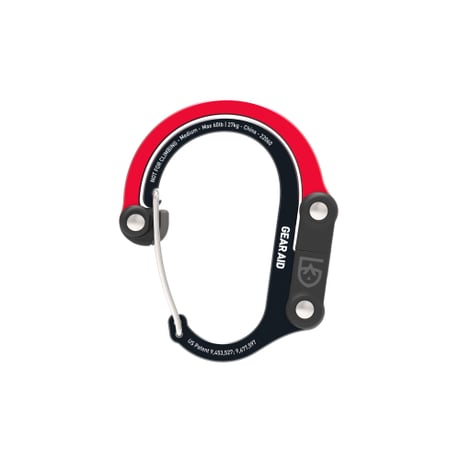 HEROCLIP Medium ヒーロークリップ ミディアム 静止荷重27kg 多機能 カラビナ型フック バックハンガー 国内正規品 GEAR AID